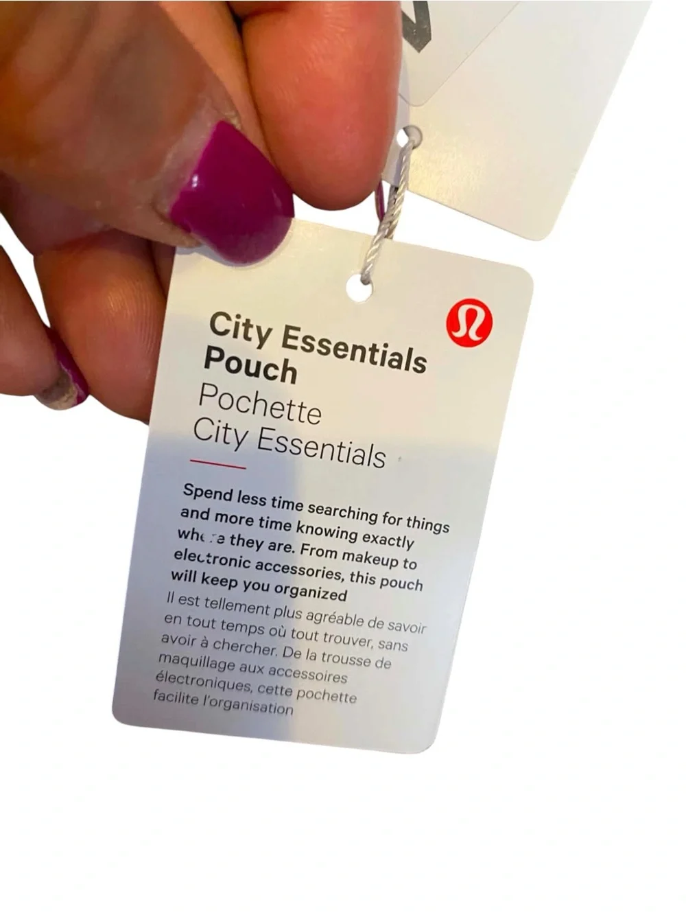 NWT Lululemon City Essentials Pouch SEAFOAM